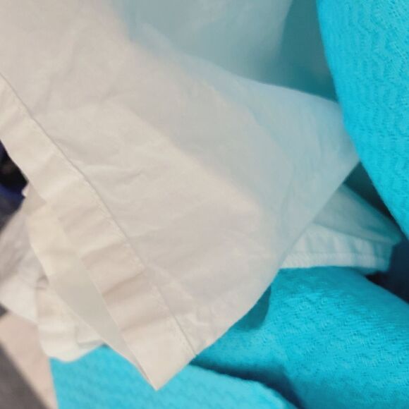 LILLY PULITZER Mini Dress Wave Jacquar Shorely Turqoise Blue Gold Strapless 2 - Picture 4 of 4